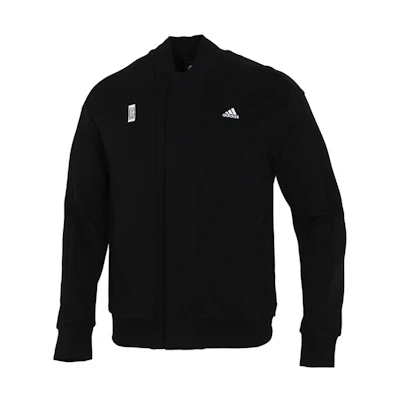 adidas Wuji Series Logo Print Zip Jacket Black H39208