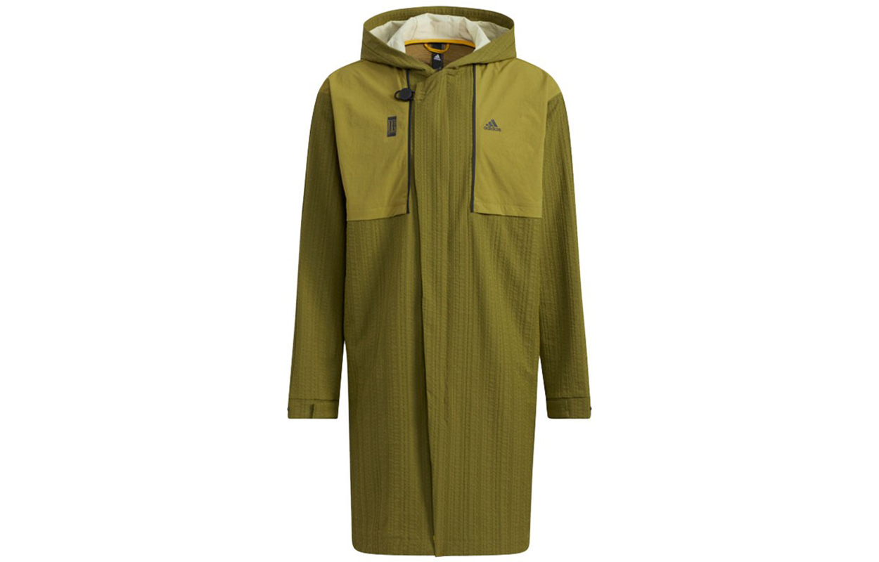 adidas Wuji Series Longtex Hooded Jacket Olive Green () H39337