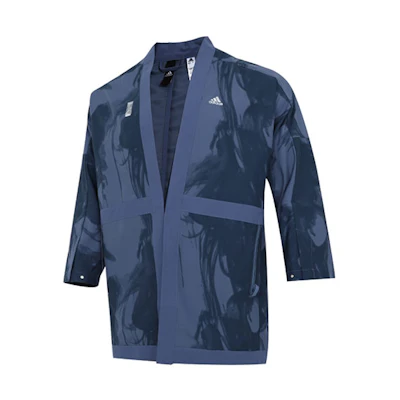 adidas Wuji Series Martial Arts Training Jacket Navy Blue Mens GU1800