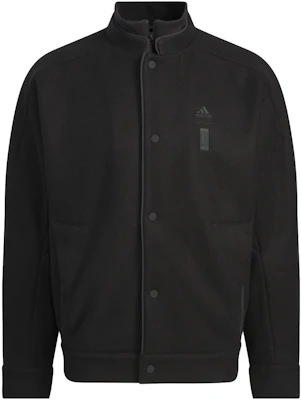 adidas Wuji Series Melton Jacket Black Casual Sports Logo Jacket IX4285 Buy adidas Wuji Series Melton Jacket Black Casual Sports Logo Jacket IX4285