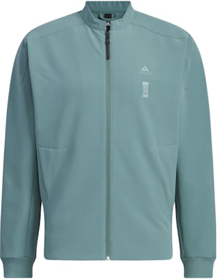 阿迪达斯无极系列必备薄雾绿色运动夹克 IX4284 Order 阿迪达斯无极系列必备薄雾绿色运动夹克 IX4284