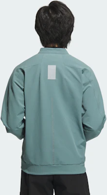 阿迪达斯无极系列必备薄雾绿色运动夹克 IX4284 Shop 阿迪达斯无极系列必备薄雾绿色运动夹克 IX4284
