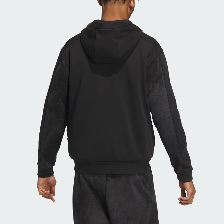 Shop 阿迪达斯无极系列男士印花运动连帽夹克 IP4942