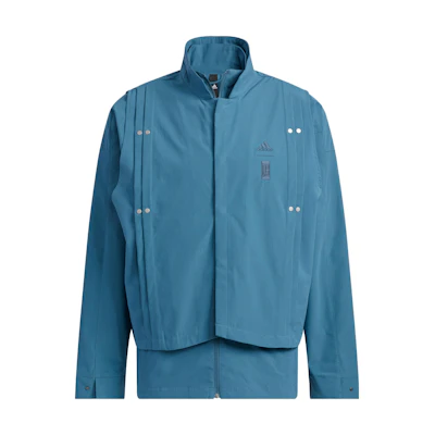 adidas Wuji Series Solid Color 2-in-1 Jacket Indigo Blue HY5853