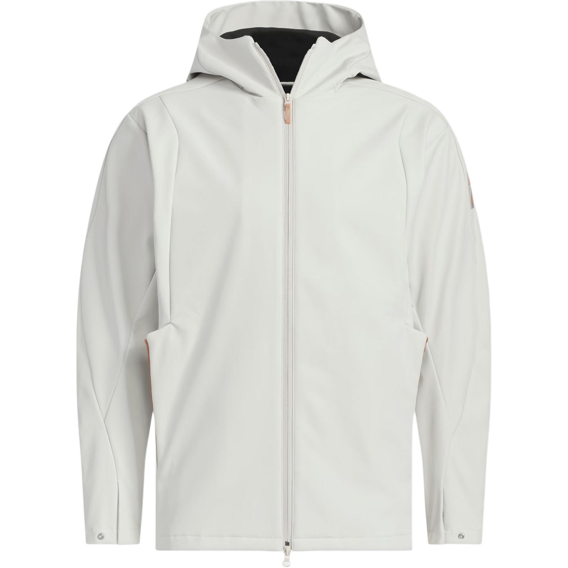 adidas Wuji Series Water-Resistant Woven Hoodie Jacket - Talc Color JI8713