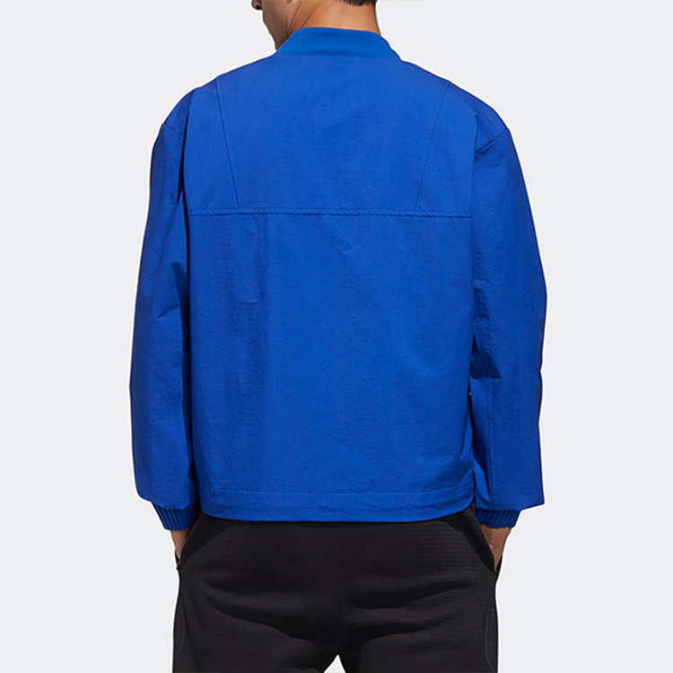 Purchase adidas Wuji Series Jaket Bomber Olahraga Gaya Biru GL0404