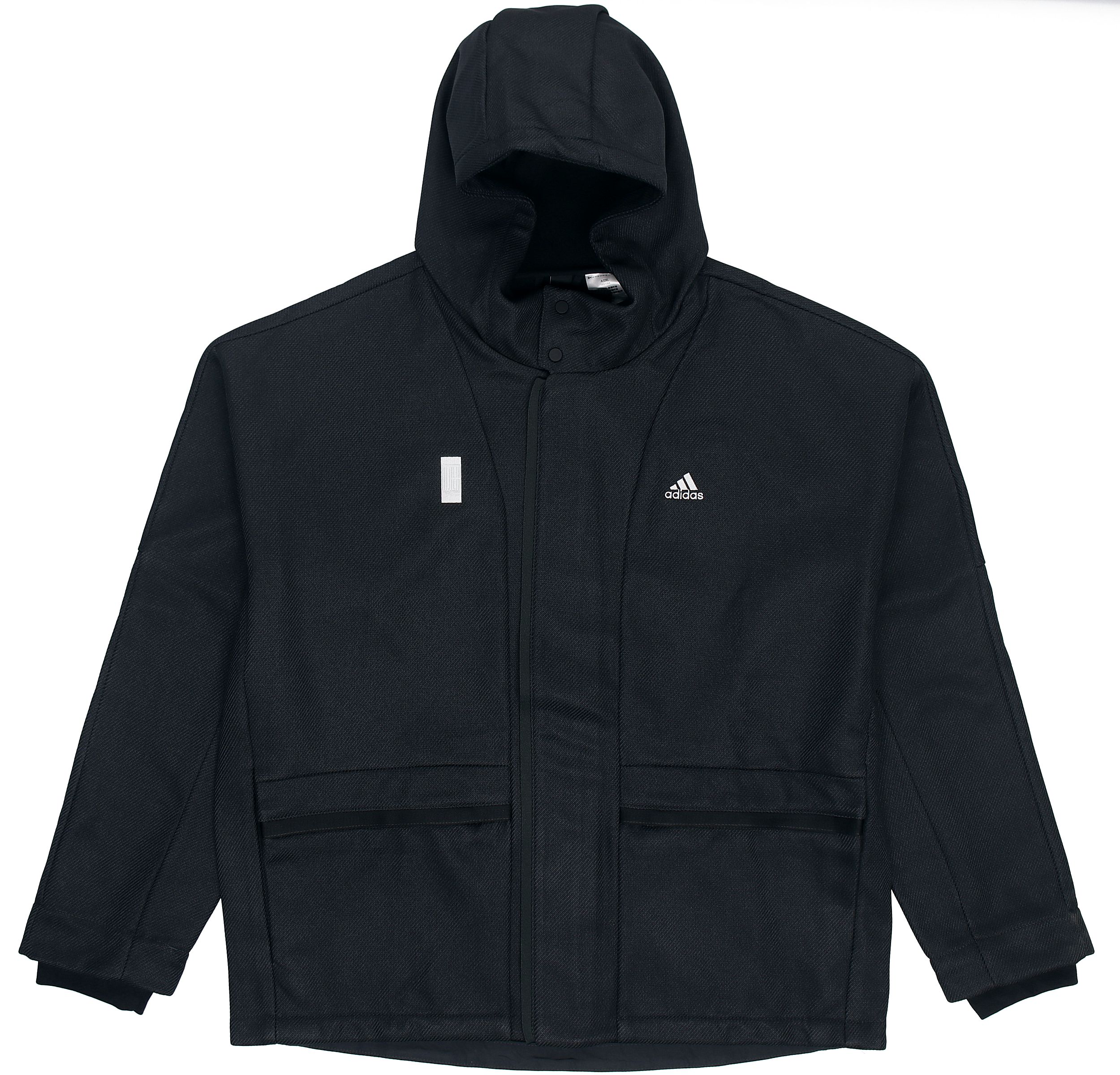 adidas Wuji Series Wv Bond Logo Hoodie Jacket Black H39218