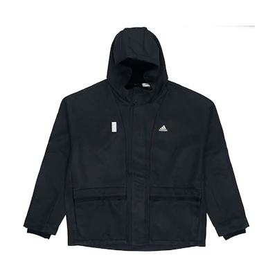 adidas Wuji Series Wv Bond Logo Hoodie Jacket Black H39218