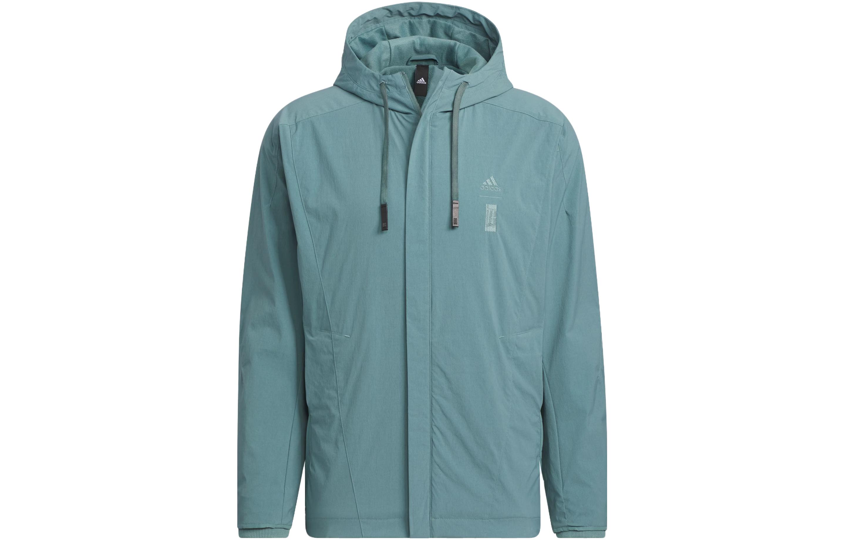 adidas Wuji Warm Woven Jacket Misty Jade Green Hoodie Sports Jacket IX4288