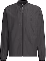 adidas Wuji Woven Jacket Black with Solid Logo and Stand Collar IA8137 adidas Wuji Woven Jacket Black with Solid Logo and Stand Collar IA8137