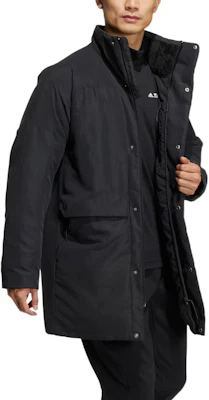 Chaqueta Puffer Negra con Logo y Cierre Oculto de la Serie Wujie de adidas. HN2095 Purchase Chaqueta Puffer Negra con Logo y Cierre Oculto de la Serie Wujie de adidas. HN2095