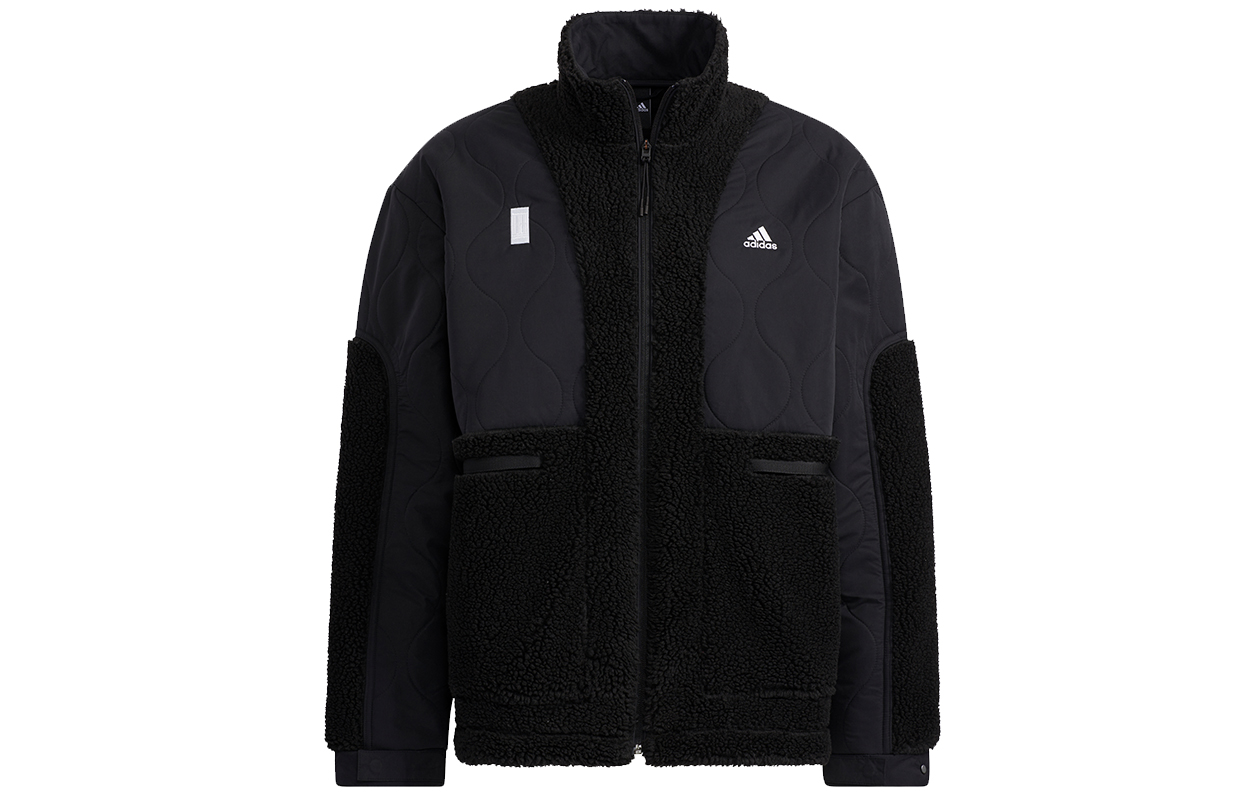 adidas Wujixilie WJ Mixboa Fleece Jacket Black H40243