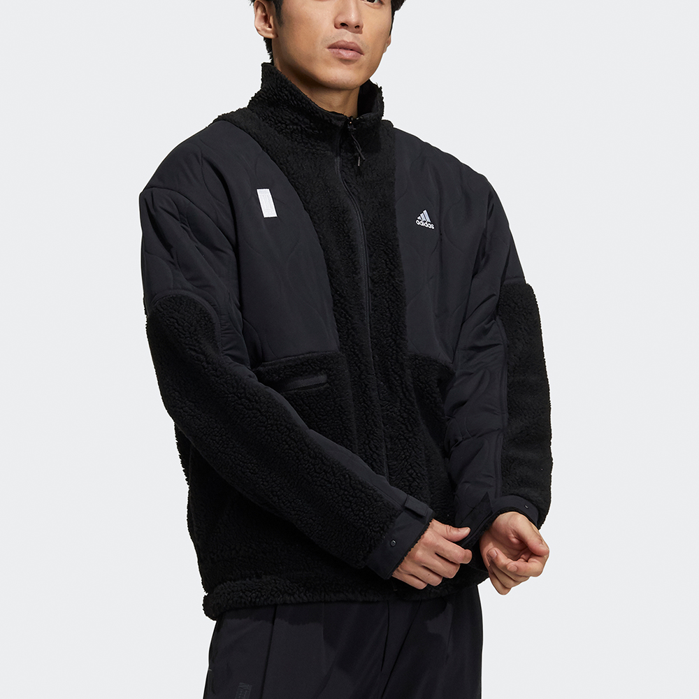 Lookbook adidas Wujixilie WJ Mixboa Fleece Jacket Black H40243