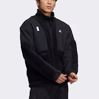 Lookbook adidas 無極系列 WJ Mixboa Fleece 夾克 黑色 H40243