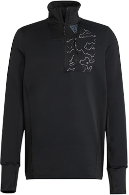 adidas X-City 1/4 Zip Logo Reflektif Baju Larian Hitam Lengan Panjang HL3941 Buy adidas X-City 1/4 Zip Logo Reflektif Baju Larian Hitam Lengan Panjang HL3941