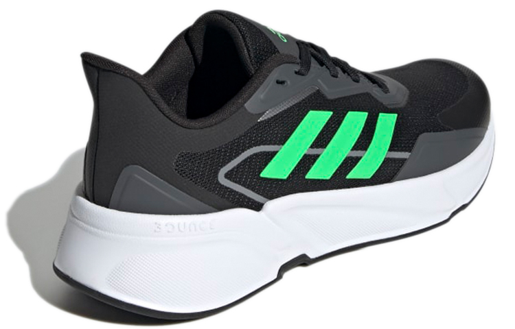 Shop adidas X9000l1 舒適耐磨跑步鞋 黑