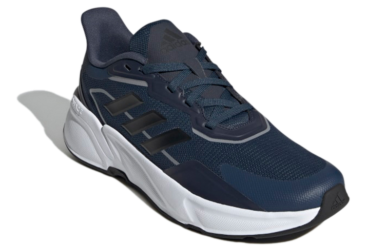 Lookbook adidas X9000l1 耐磨防滑 復古休閒跑步鞋 藍白