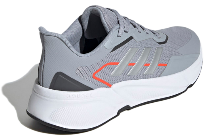 Shop adidas X9000l1 耐磨防滑 低筒 跑步鞋 男款 銀灰