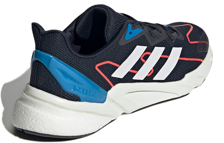 Shop adidas X9000l2 防滑耐磨 厚底休閒跑步鞋 黑色