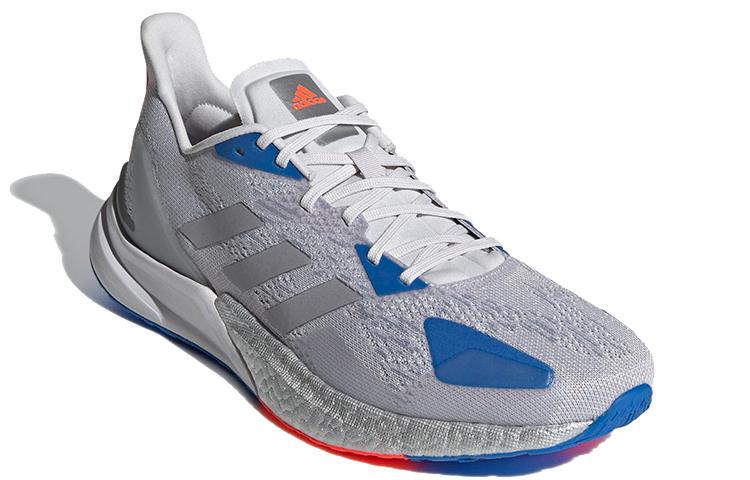 Lookbook Adidas X9000l3 低筒 跑步鞋 男款 灰蓝橙