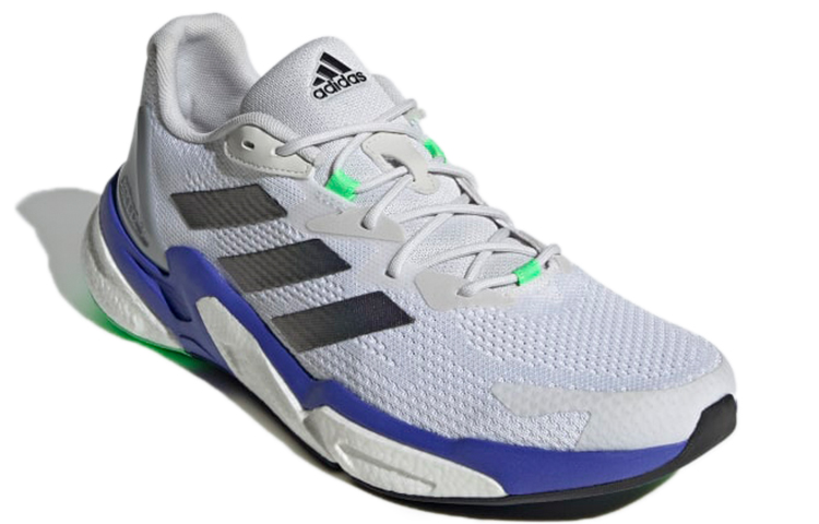 Lookbook adidas X9000l3 舒適 耐磨 低筒 跑步鞋 男款 灰紫
