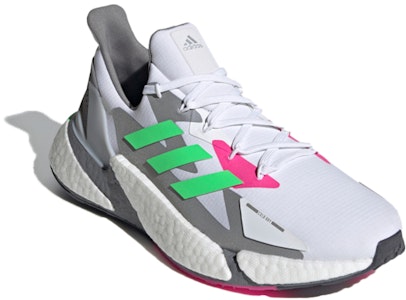 adidas X9000l4 低筒 跑步鞋 男女皆宜 白灰綠 Lookbook adidas X9000l4 低筒 跑步鞋 男女皆宜 白灰綠