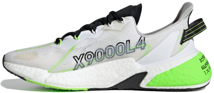 adidas X9000l4 拼接 低筒 跑步鞋 男女款 白熒光綠 Buy adidas X9000l4 拼接 低筒 跑步鞋 男女款 白熒光綠