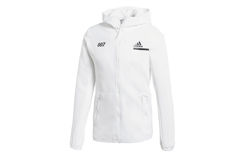 adidas 007 Collaboration White Long-Sleeve Sports Jacket () GN6812