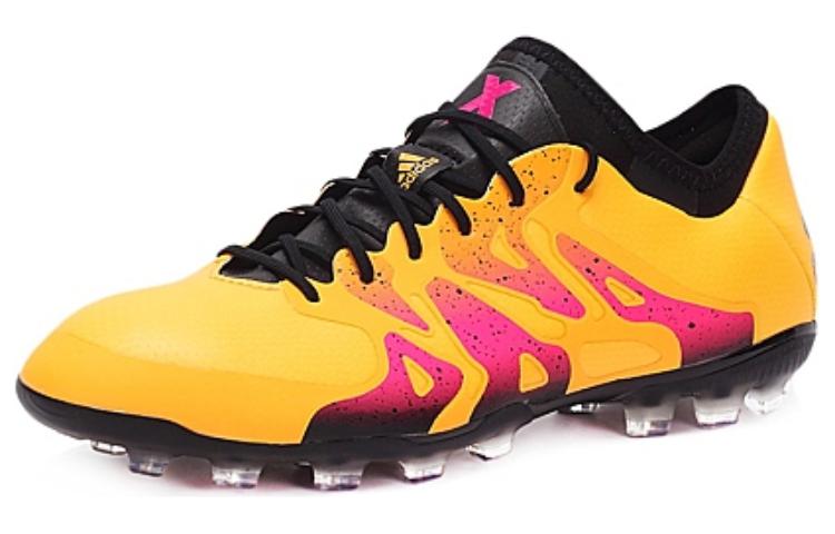 Lookbook アディダス X 15.1 AG (ソーラーゴールド/黒/ピンク) S74708