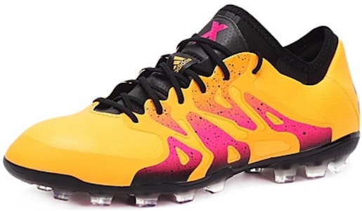 アディダス X 15.1 AG (ソーラーゴールド/黒/ピンク) S74708 Lookbook アディダス X 15.1 AG (ソーラーゴールド/黒/ピンク) S74708