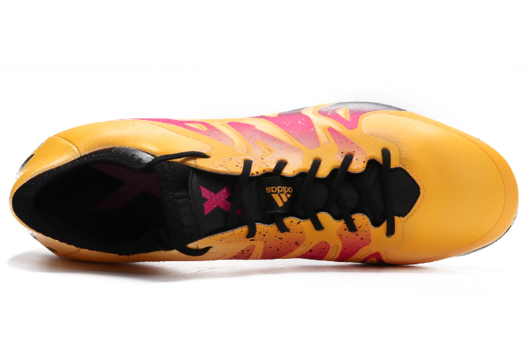 Shop アディダス X 15.1 AG (ソーラーゴールド/黒/ピンク) S74708