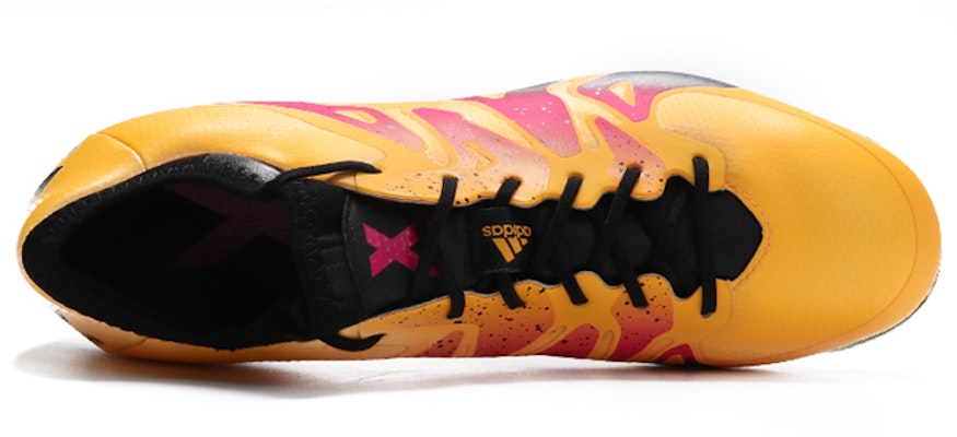 adidas X 15.1 AG 耐磨防滑 低幫足球鞋 黃黑紫 Shop adidas X 15.1 AG 耐磨防滑 低幫足球鞋 黃黑紫