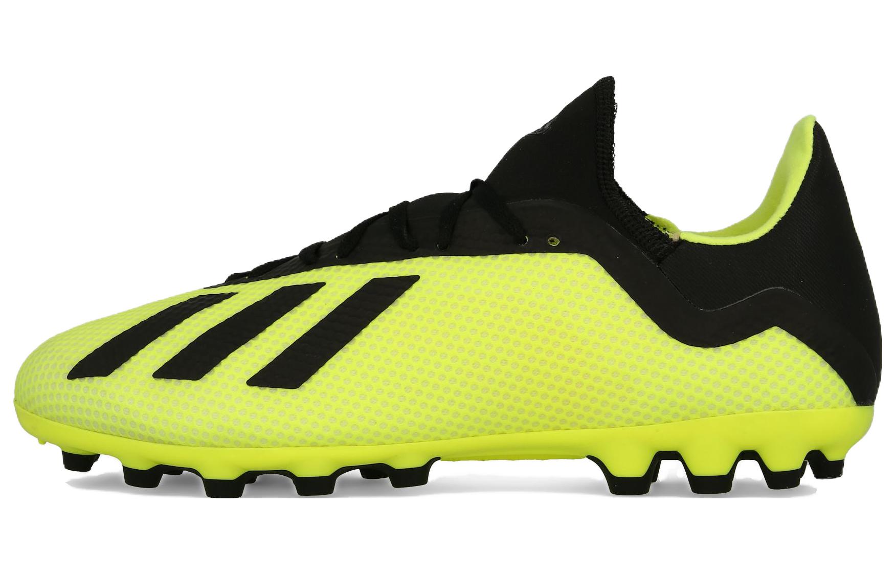 adidas X 18.3 AG Soccer Shoes 'Solar Yellow Black' AQ0707