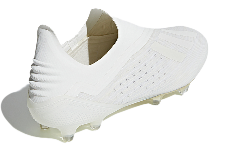 Shop adidas X 18+ Fg 耐磨防滑足球鞋 雲白色