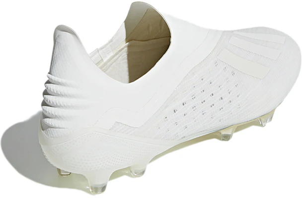 adidas X 18+ Fg 耐磨防滑足球鞋 雲白色 Shop adidas X 18+ Fg 耐磨防滑足球鞋 雲白色