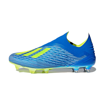 adidas X 18+ FG 'Football Blue Solar Yellow'