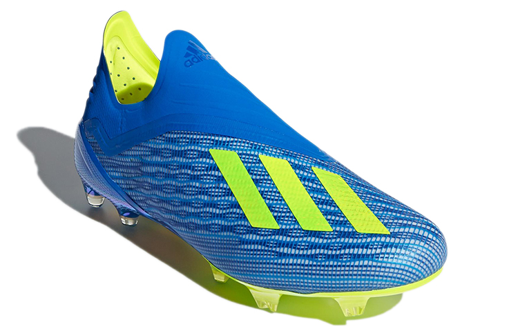 Lookbook adidas X 18+ FG 耐磨防滑運動足球鞋 湖藍色