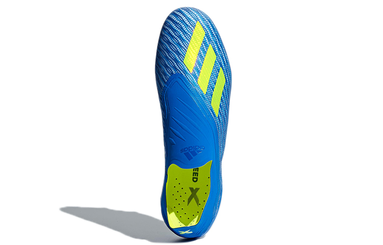 Purchase adidas X 18+ FG 耐磨防滑運動足球鞋 湖藍色