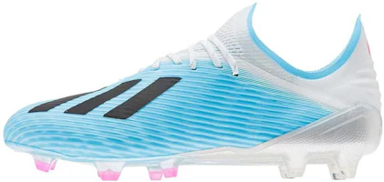 adidas X 19.1 AG Artificial Turf Soccer Cleats White Blue F35316 adidas X 19.1 AG Artificial Turf Soccer Cleats White Blue F35316