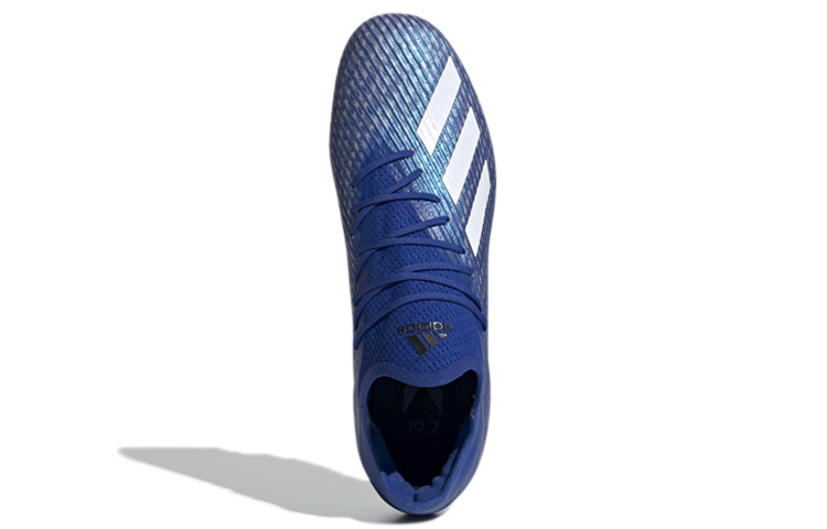adidas X 19.2 Hard Ground AG Soccer Cleats 'Blue White' 圖 5