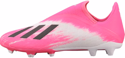 adidas X 19.3 LL FG 'Cloud White / Core Black / Shock Pink' EG7177 adidas X 19.3 LL FG 'Cloud White / Core Black / Shock Pink' EG7177