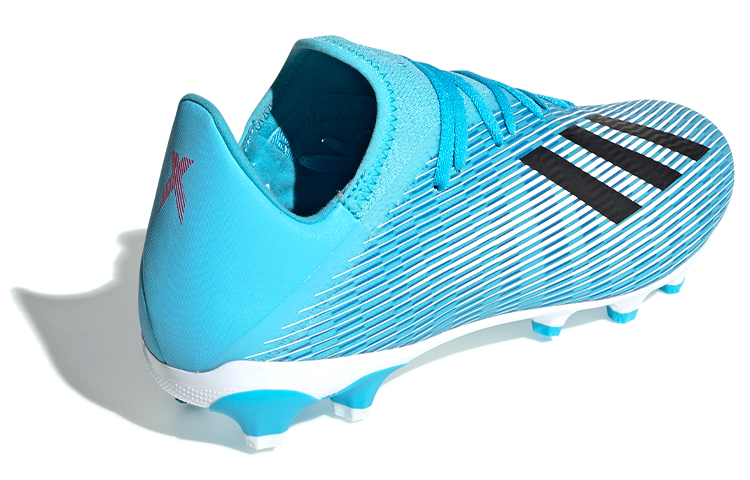 Shop adidas X 19.3 Mg 拼色 專業運動足球鞋 藍黑白
