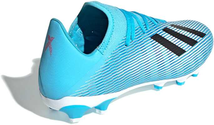 adidas X 19.3 Mg 拼色 專業運動足球鞋 藍黑白 Shop adidas X 19.3 Mg 拼色 專業運動足球鞋 藍黑白