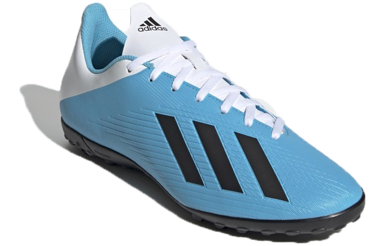 Lookbook adidas X 19.4 TF 拼色足球運動鞋 藍白黑
