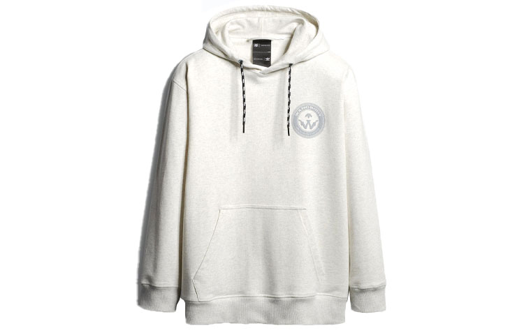 adidas Alexander Wang Badge Logo Pullover Sweatshirt Light Grey Unisex ED1207