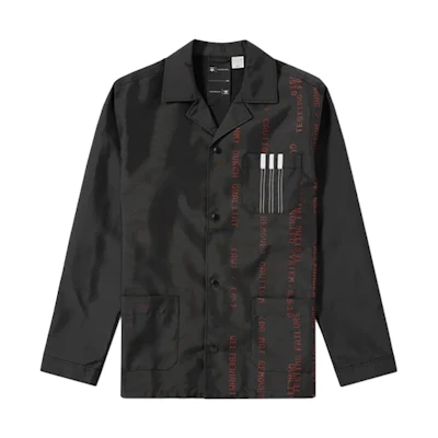 adidas Alexander Wang Black Casual Coach Long-Sleeve Workwear Jacket CZ8319