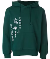 adidas x Alexander Wang Logo Print Green Pullover Hoodie Men’s CV5293 adidas x Alexander Wang Logo Print Green Pullover Hoodie Men’s CV5293