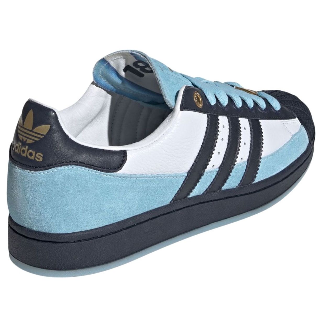 Shop adidas x Argentina AFA Superstar 'Navy White' KI8564