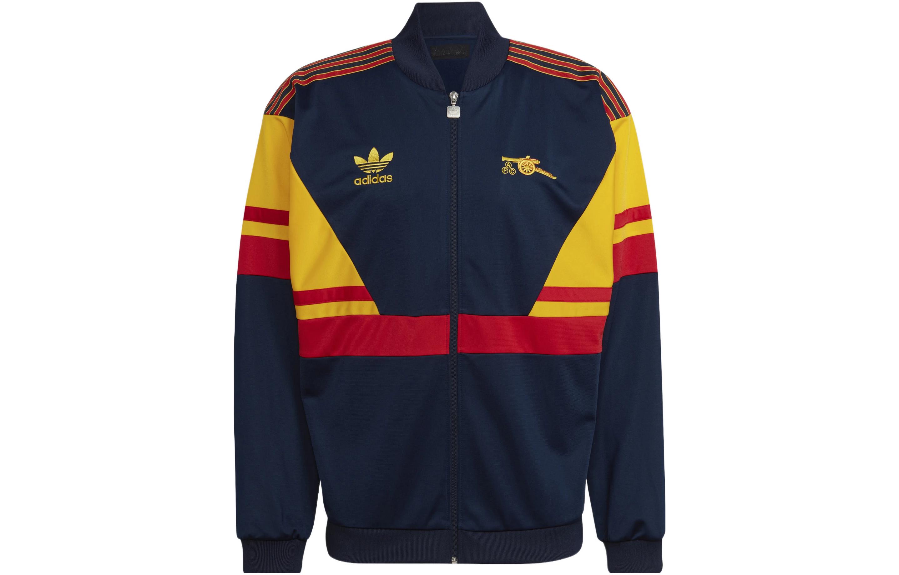 adidas Arsenal FC Embroidered Logo Football Jacket Navy Blue () HM4832