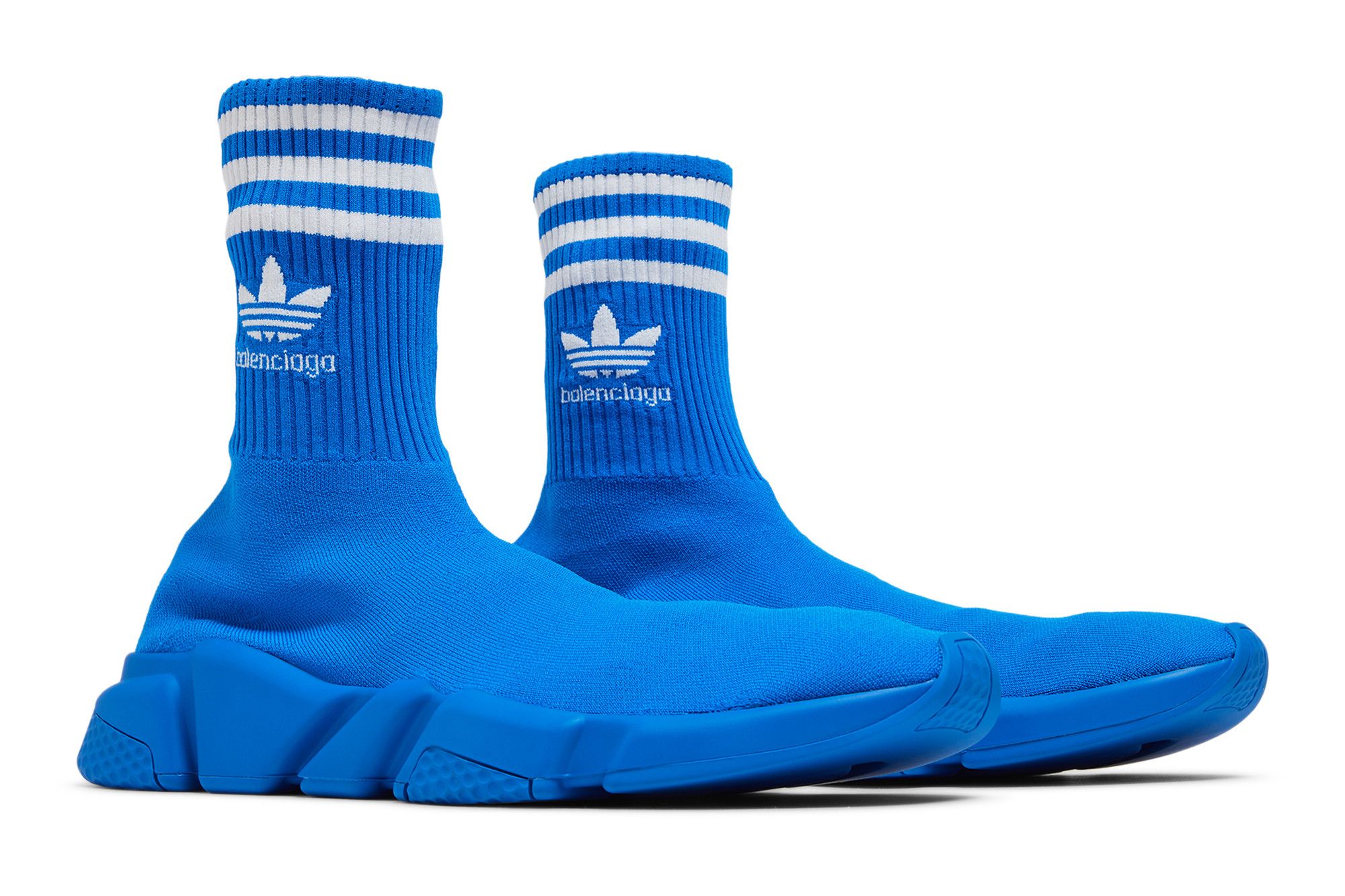 Cheap adidas x Balenciaga Speed Sneaker 'Biru' 717591-WBDV1-4090